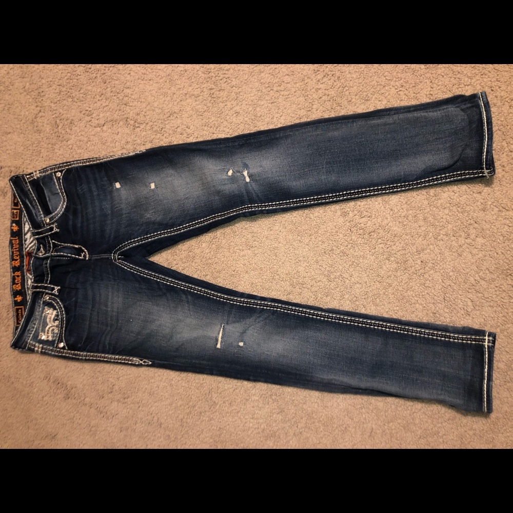 Women’s Rock Revival Straight Leg Jeans